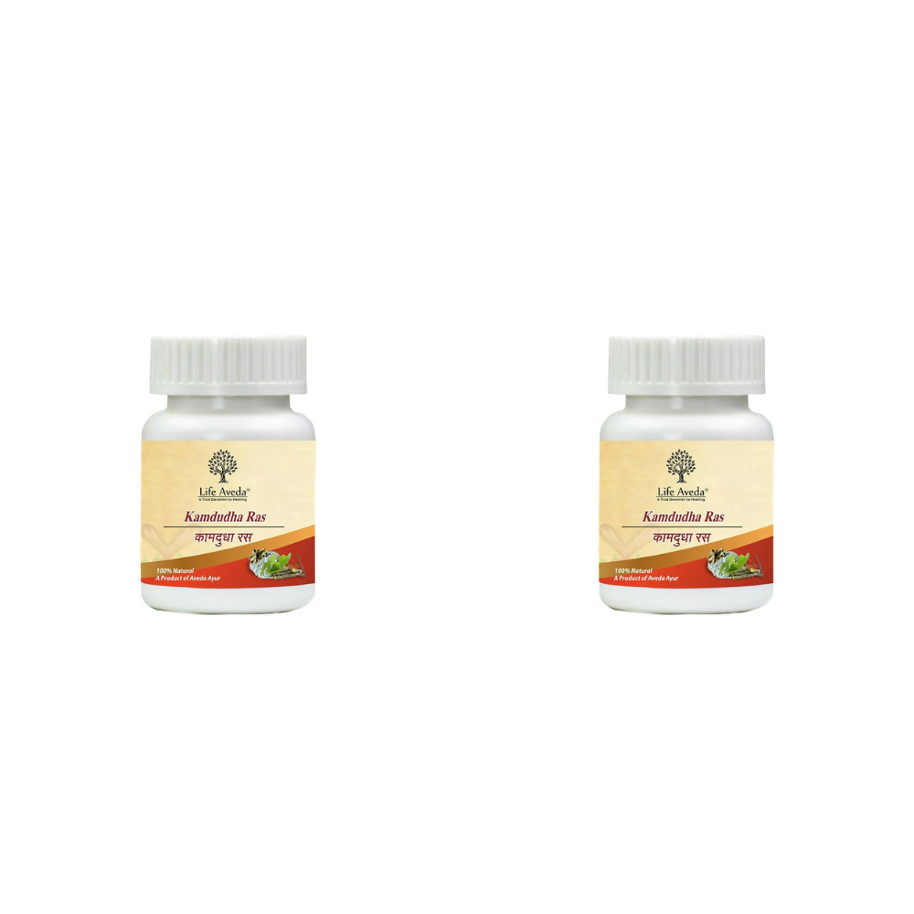 Life Aveda Kamdudha Ras Tablets - Distacart