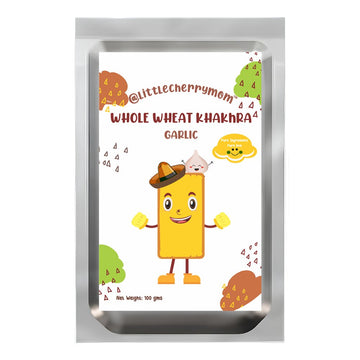 Littlecherrymom Whole Wheat Khakhra ?Garlic - Dista