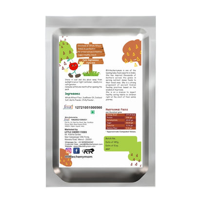 Littlecherrymom Whole Wheat Khakhra ?Garlic - Dista