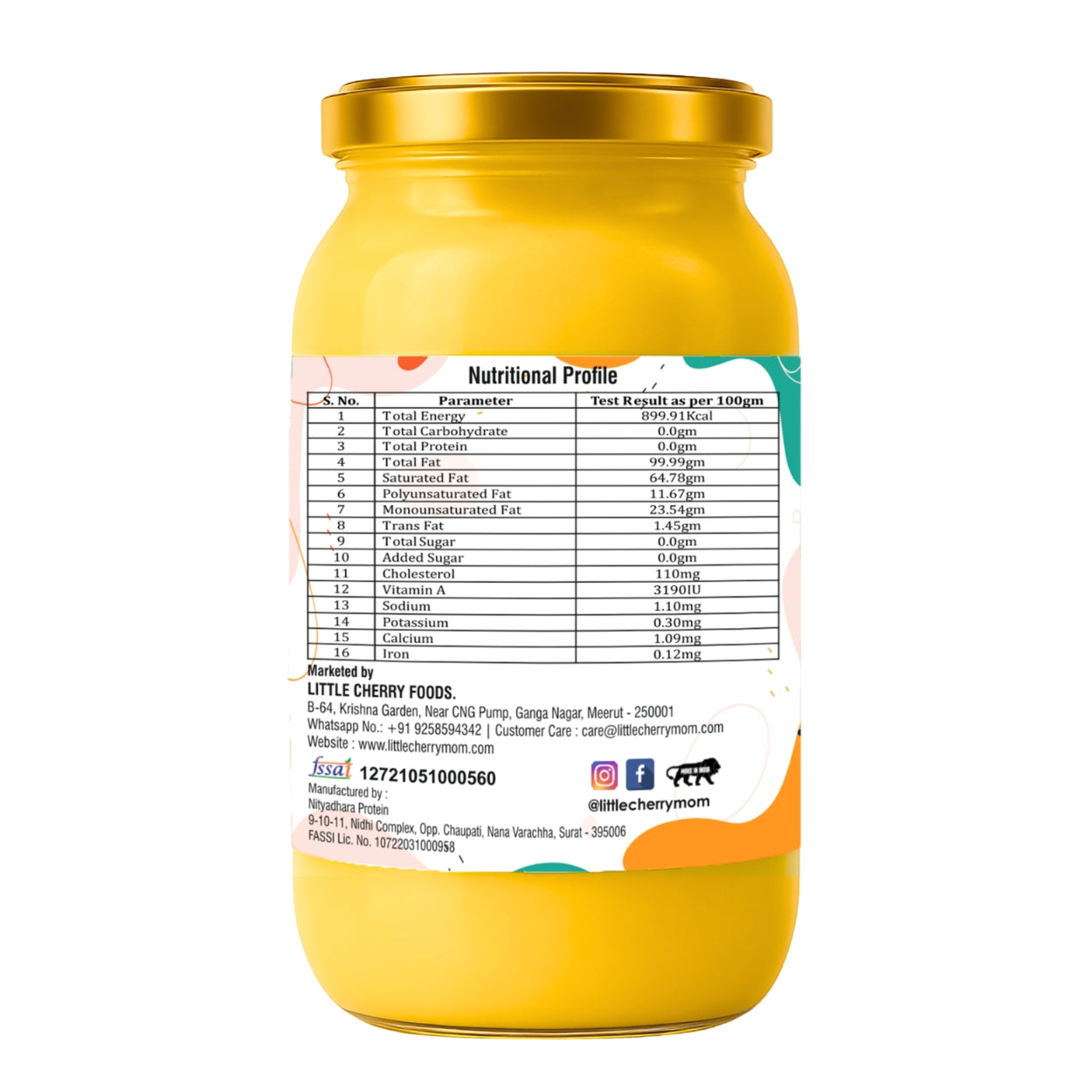 Littlecherrymom A2 Bilona Ghee & Amlaprash Combo - Dista