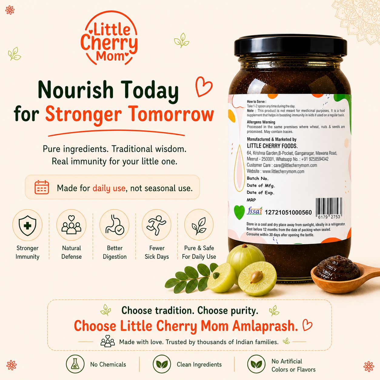 Littlecherrymom Amlaprash (Chawanprash) - Dista