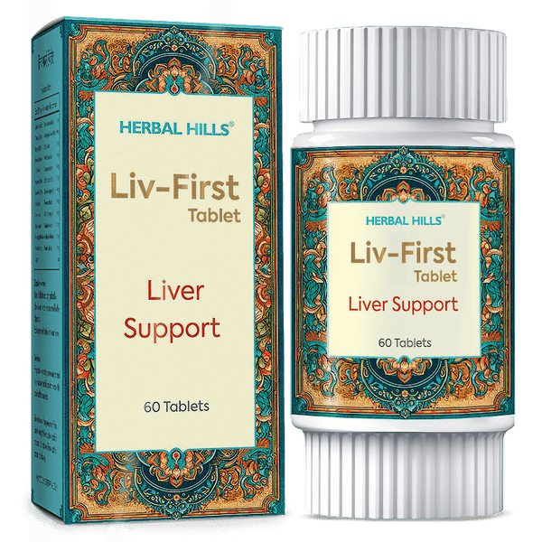 Herbal Hills Liv - First Liver Support Tablets - Distacart