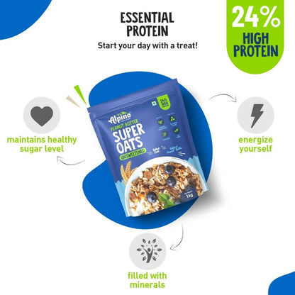 Alpino High Protein Super Rolled Oats Unsweetened - Distacart