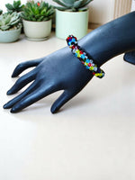 Thumbnail for Inhanns Unisex Crystal Bloom – Adjustable Crystal Bead Bracelets - Multi Colour - Distacart
