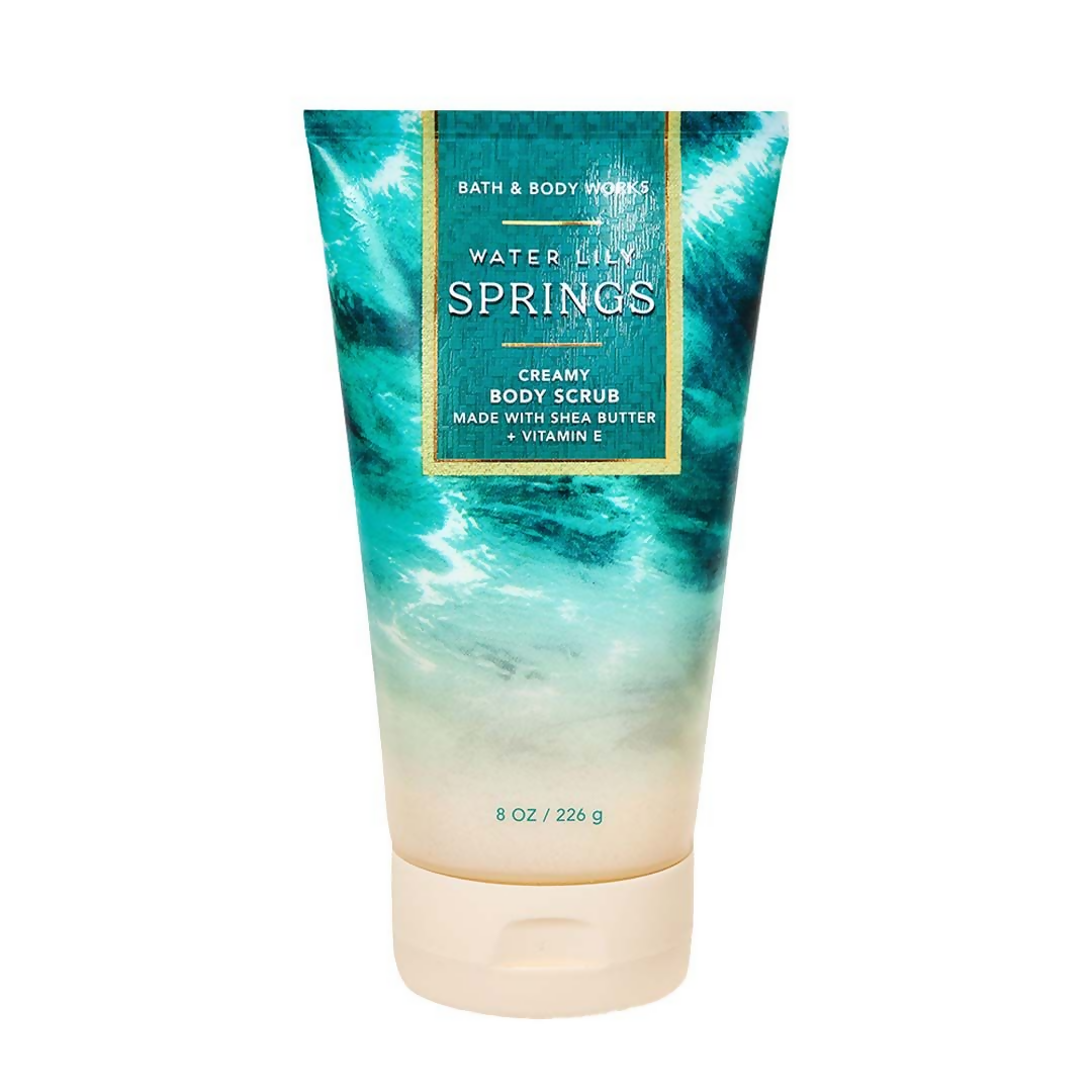 Bath & Body Works Water Lily Springs Creamy Body Scrub - Distacart