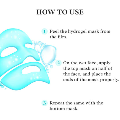 Professional O3+ Collagen Hydrogel Facial Mask For Bright & Plump Skin - Distacart