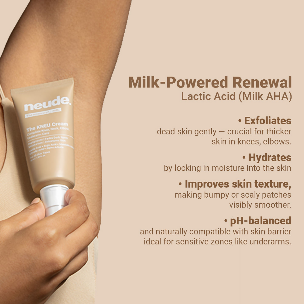 Neude The KNEU Cream (Knee, Neck, Elbow & Underarm) for Depigmentation