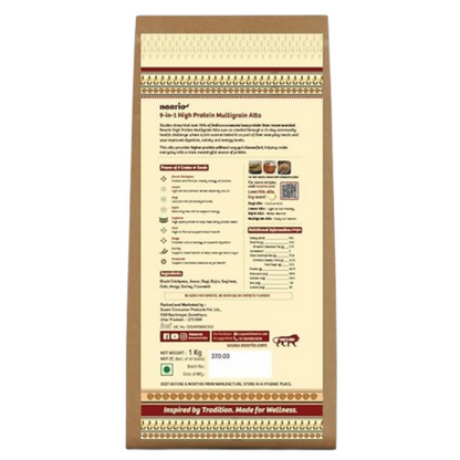 Naario 9-in1 Multigrain Atta (No Wheat) - Dista