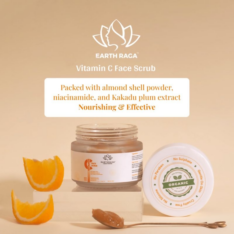 Earthraga Vitamin C Face Scrub - Distacart