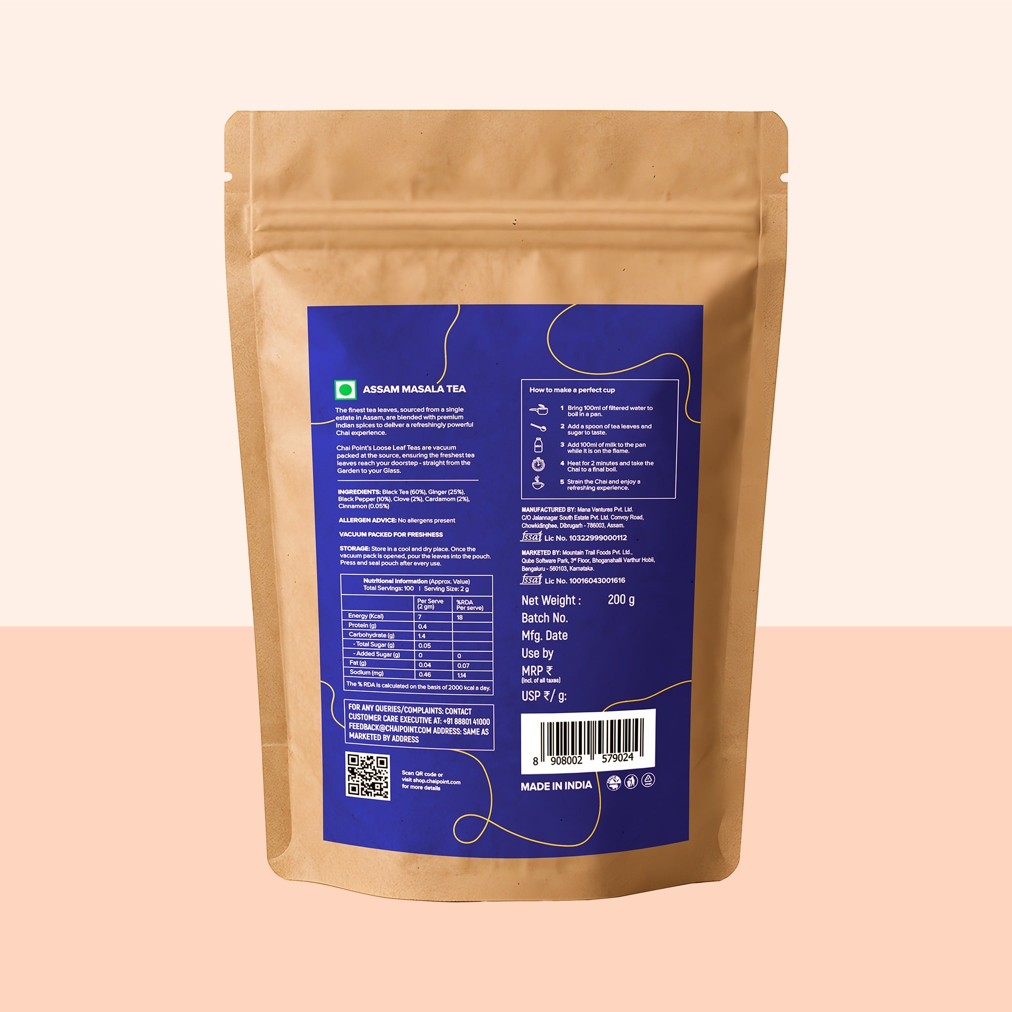 Chai Point Signature Assam Masala Tea