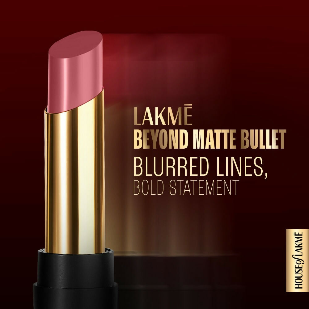 Lakme Absolute Beyond Matte Lipstick - 202 Pink Plum - Distacart