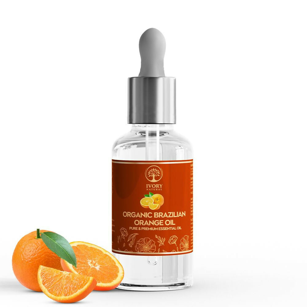 Ivory Natural Organic Brazilian Orange Oil - Natural & Premium Essential Oil - Distacart