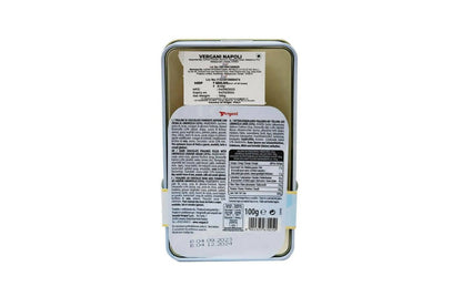 Ajfan Dark Chocolate Limoncello Pralines in Napoli Gift Tin - Distacart
