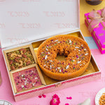 Thumbnail for LMB Sweets Pink City Ghewar Box - Dista