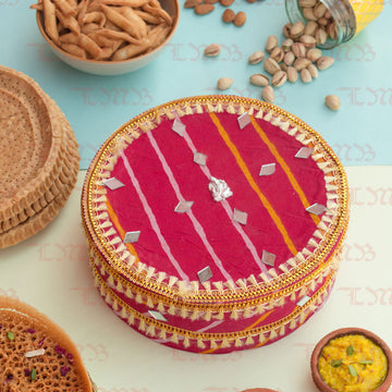 LMB Sweets Special Paneer Ghewar (Chunri Packing) (JPR) - Dista