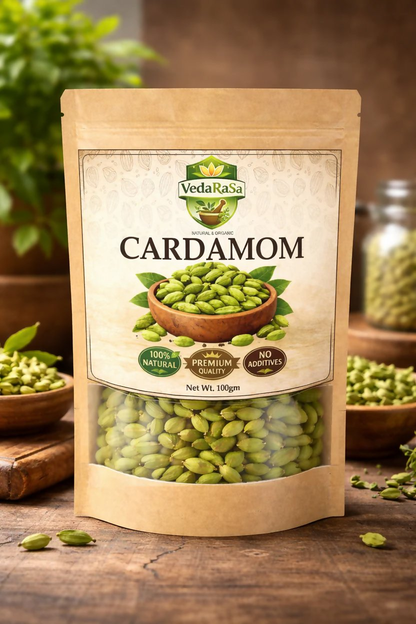VedaRasa Raw Green Cardamom - Distacart
