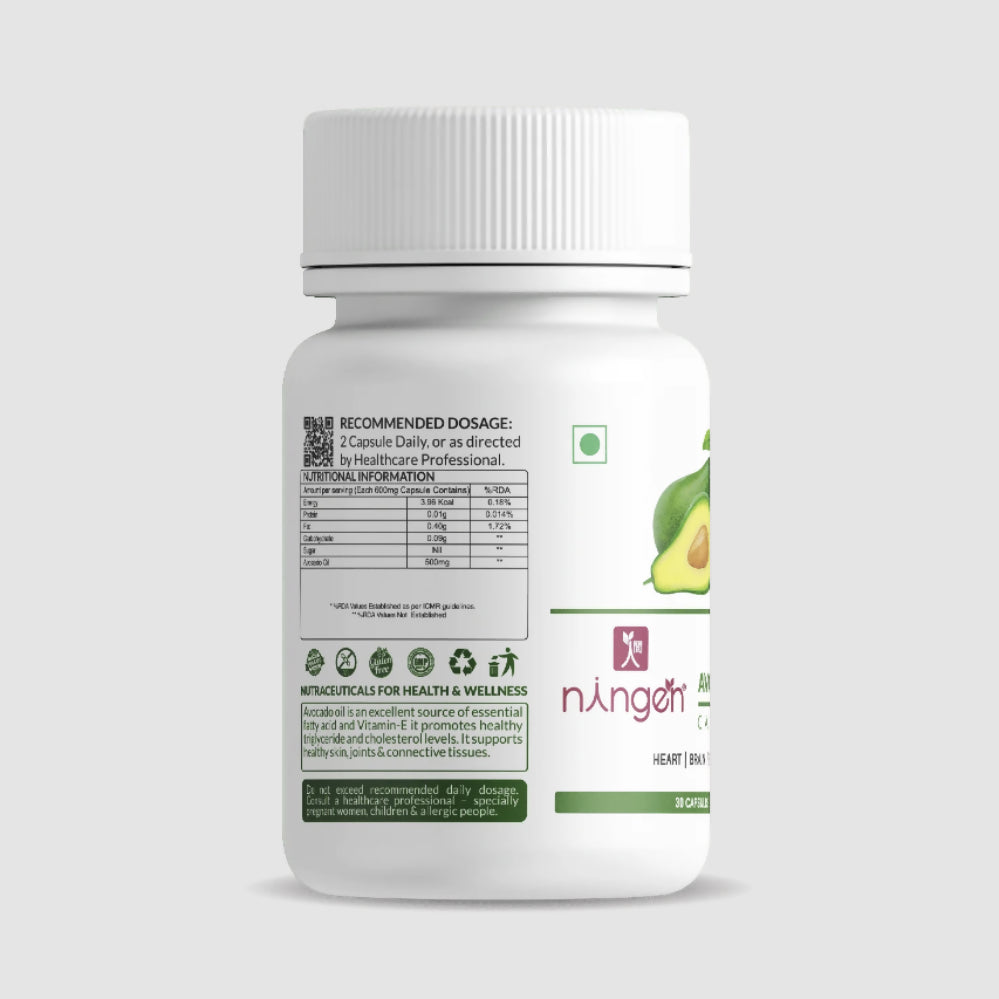 Ningen Avocado Oil Capsules - Distacart