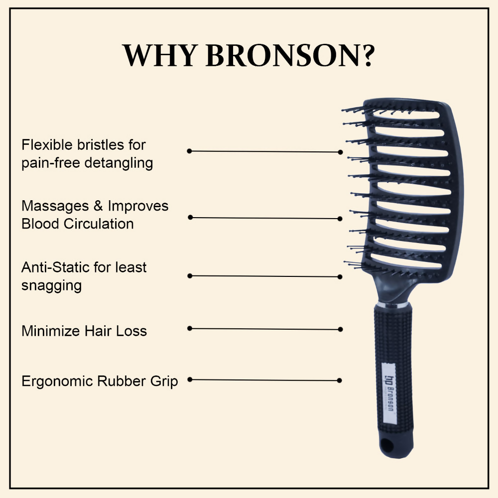 Bronson Professional Paddle Hair Brush - Dista