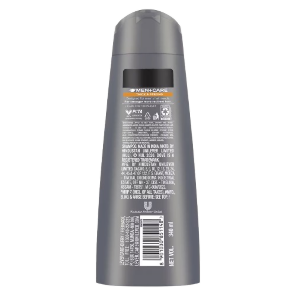 Dove Men + Care Thick & Strong 2 In 1 Shampoo + Conditioner - Distacart