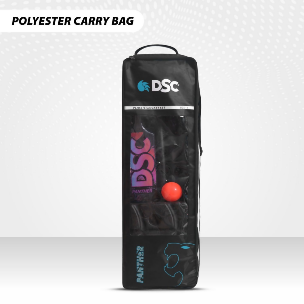 DSC Panther Plastic Cricket Set - 6 - Dista