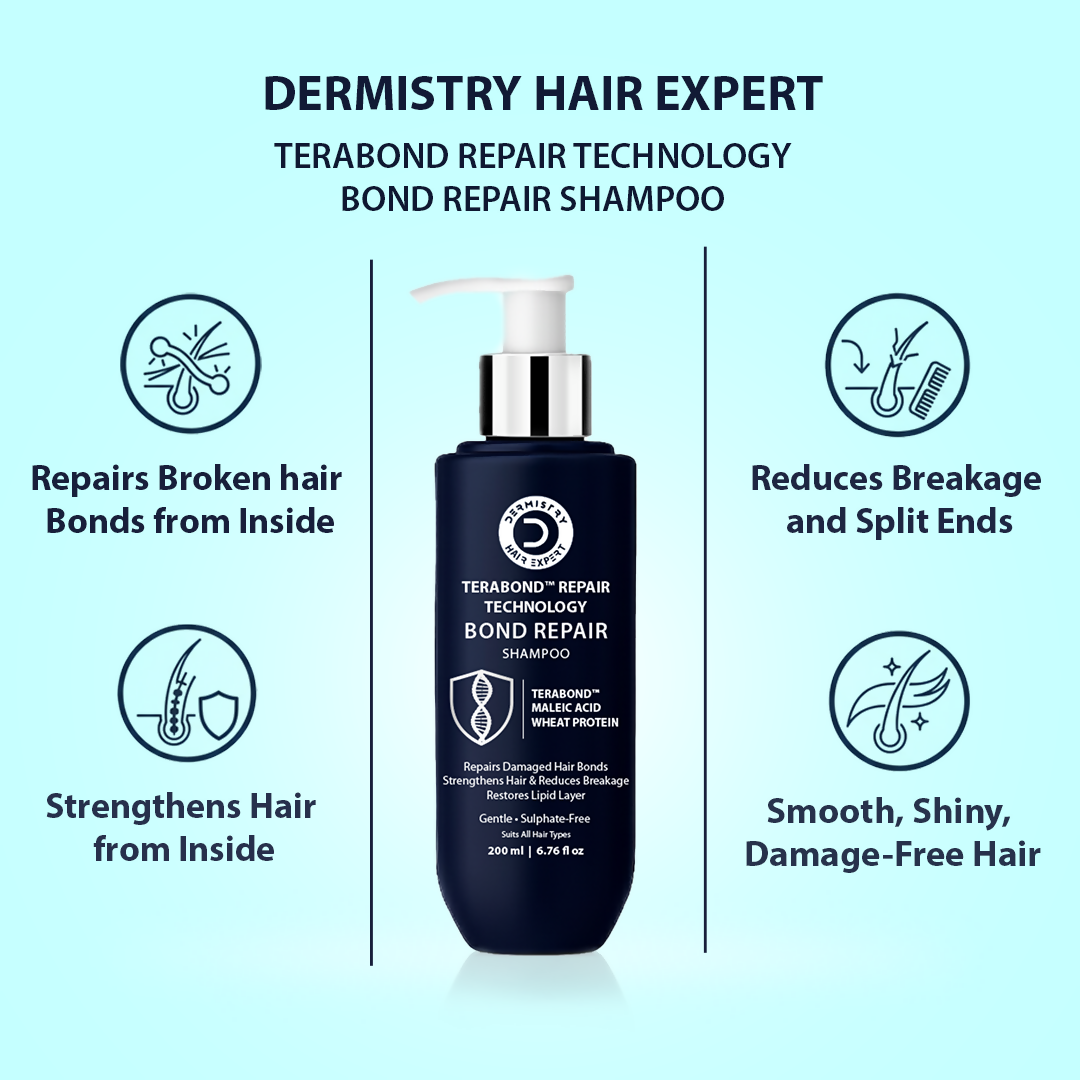 Dermistry Sulphate Free Bond Repair Shampoo & Mask - Distacart