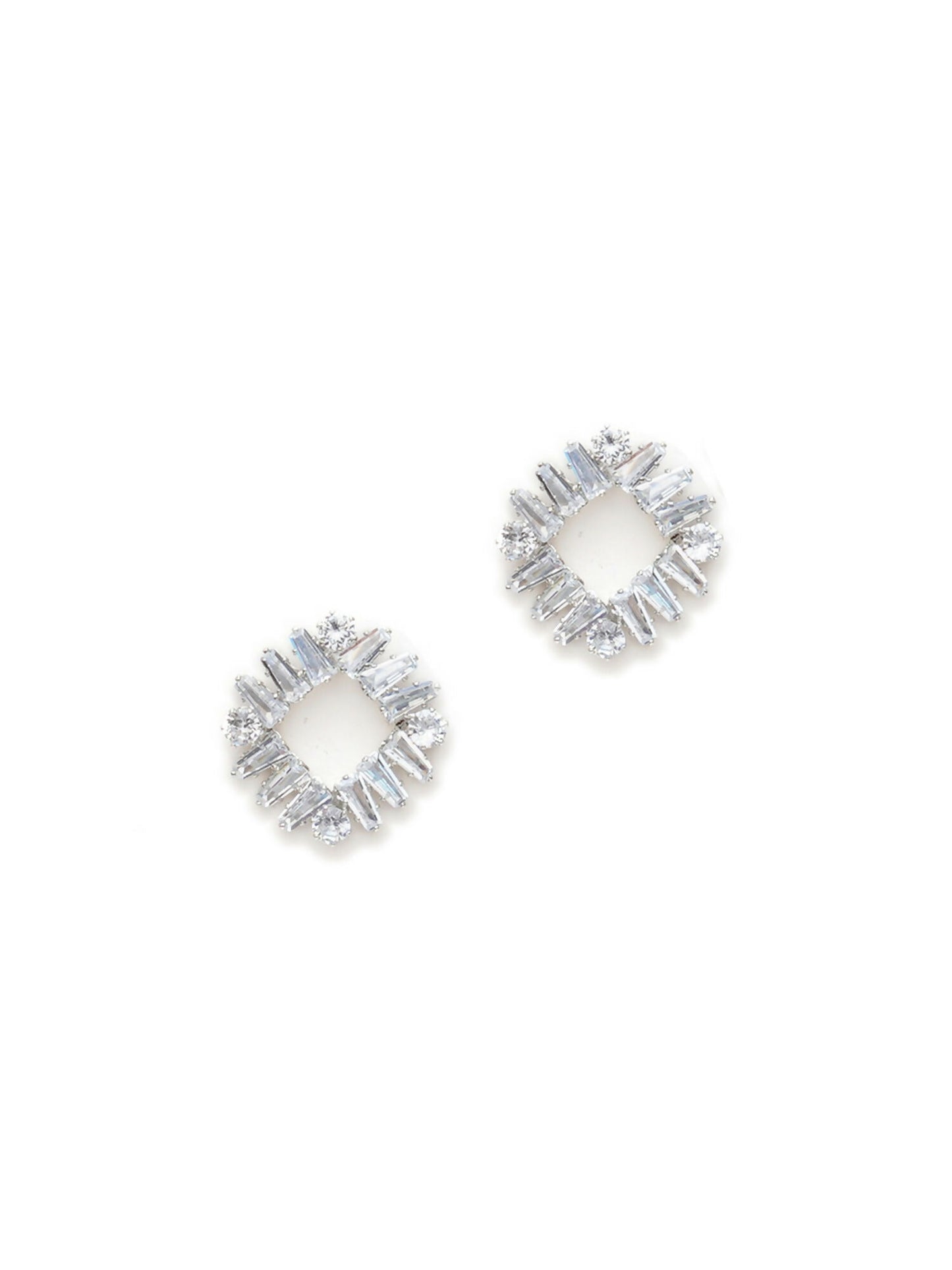 stone stud (white) - Ruby Raang - Distacart