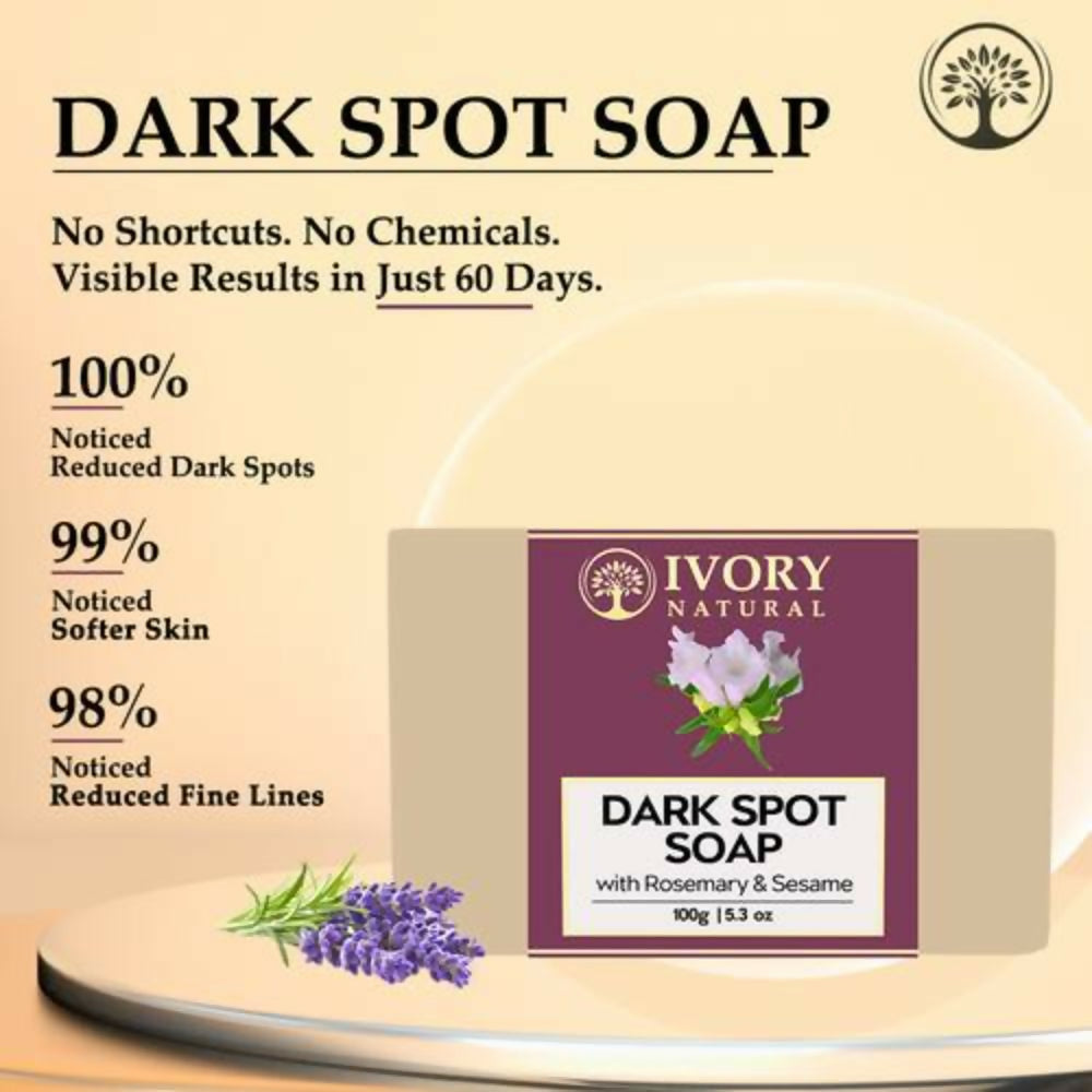Ivory Natural Dark Spot Soap - Even Toned Skin With Soft Rich Skin - Distacart