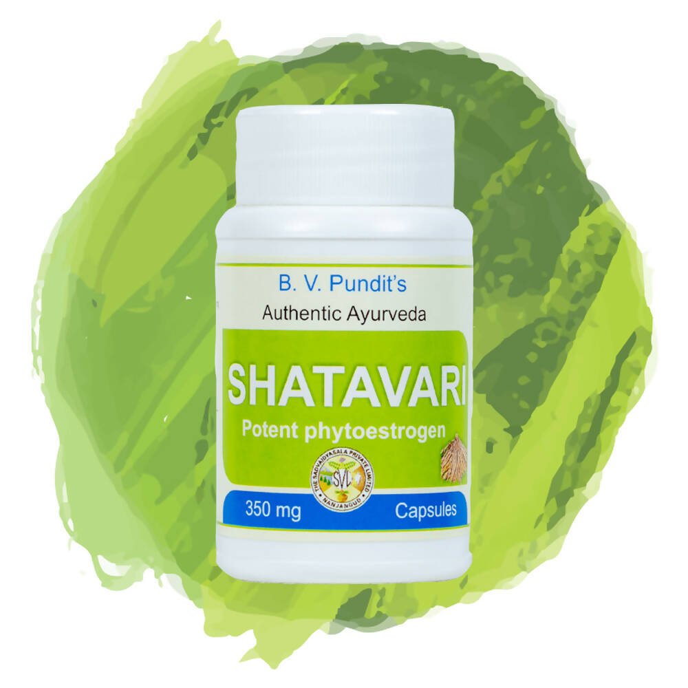 B V Pundit's Shatavari Capsules - Distacart