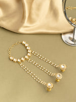 Thumbnail for Ruby Raang Noor-E-Pearl Hand Harness - Distacart