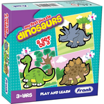 Thumbnail for Frank Dinosaurs - A Set of 3 Jigsaw Puzzle for Kids - Distacart