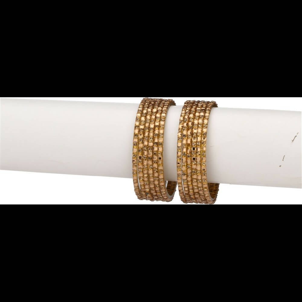 Afast Bridal Wedding & Party Fashionable Colorful Glass Bangle/Kada Set, Pack Of 12 - Distacart