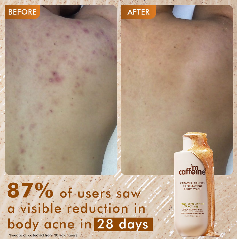 mCaffeine De-Tan & Exfoliating Body Washes