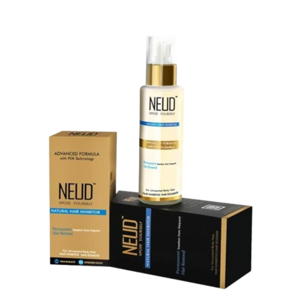 Neud Xpose Yourself Permanent Hair Reduction for Unwanted Body & Facial Hair Pack - Dista