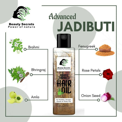 Beauty Secrets Ayurvedic Jadibuti Hair Oil - Distacart