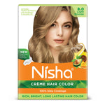 Thumbnail for Nisha Creme Hair Color for Women - Light Blonde - Distacart