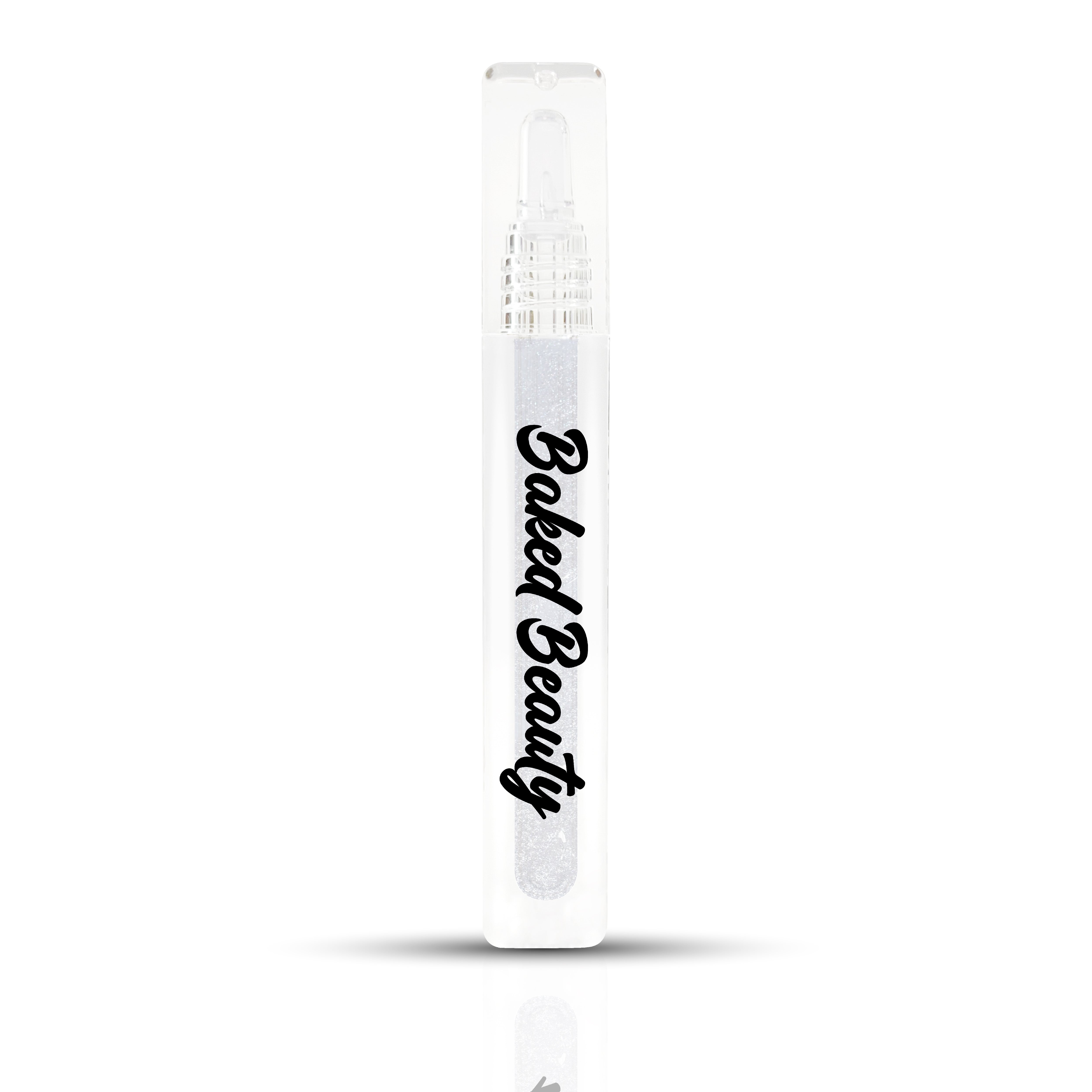 Baked Beauty Silver Lip Gloss - Lux Shine - Distacart