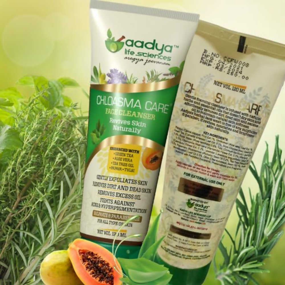 Aadya Life Sciences Chloasma Care Cream and Face Wash Combo - Dista