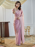 Thumbnail for kasee Embellished Beads and Stones Pure Silk Saree - Distacart