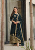 Vedant Vastram Georgette Embroidery & Sequence Work Stitched Ethnic Gown-Rama - Distacart