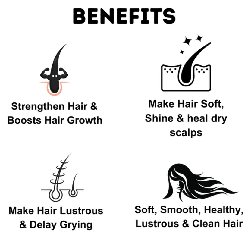 Etheric Healthy Hair Pack – Herbal Hair Growth & Hair Fall Control Treatment - Dista