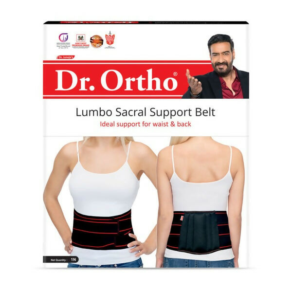 Dr. Ortho An orthopaedic Back Support (Memory foam) & Lumbo Sacral Support Belt Combo - Distacart