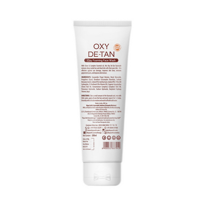 Keya Seth Aromatherapy Oxy De Tan Clay Foaming Face Wash - Distacart