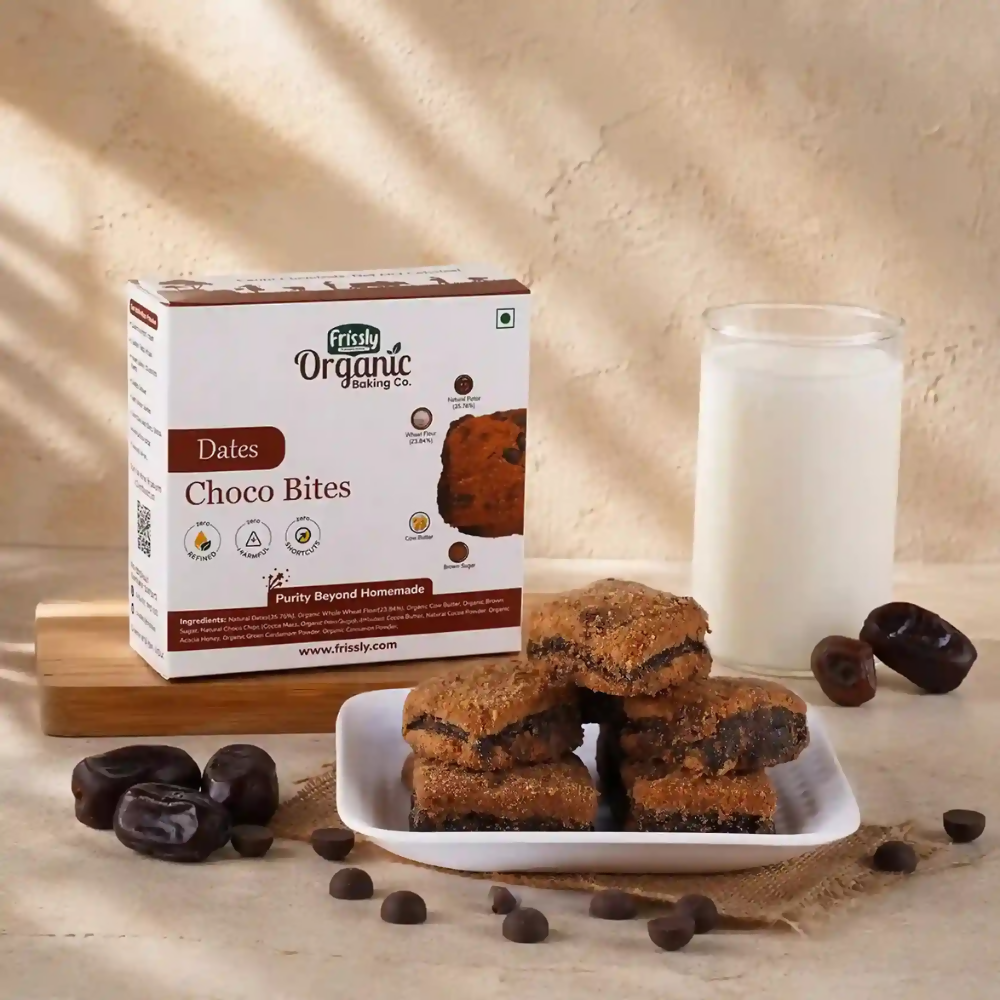 Frissly Organics Date Choco Bites - Dista