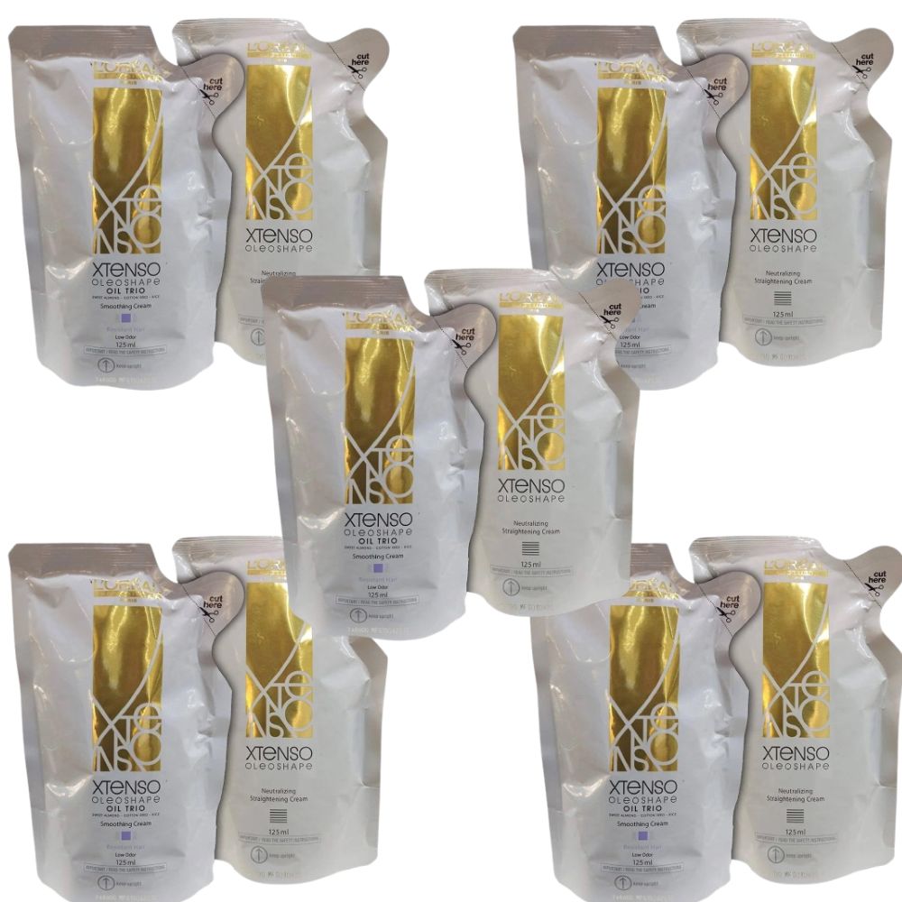 L'Oreal Paris X-Tenso Oleoshape Smoothing and Neutralizing Straightening Hair Cream - Distacart