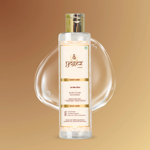 Yogez La Mu Shu Acne Clear Facewash - Distacart
