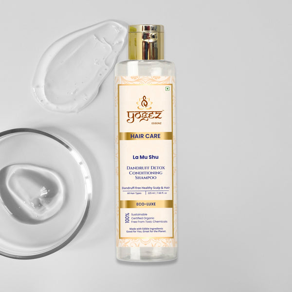 Yogez La Mu Shu Dandruff Detox Conditioning Shampoo - Distacart