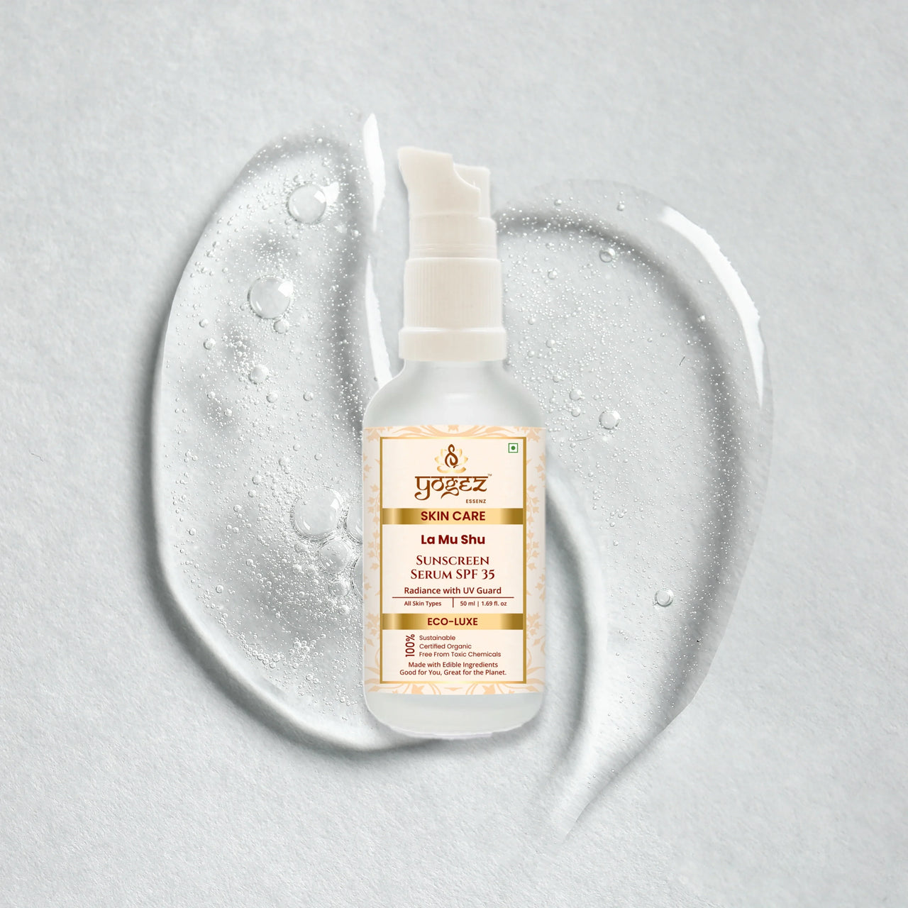 Yogez La Mu Shu Sunscreen Serum SPF 35 - Distacart