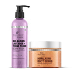Thumbnail for Botanic Hearth Bulgarian Lavender Bodywash & Himalayan Scrub - Distacart