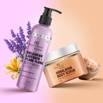 Thumbnail for Botanic Hearth Bulgarian Lavender Bodywash & Himalayan Scrub - Distacart