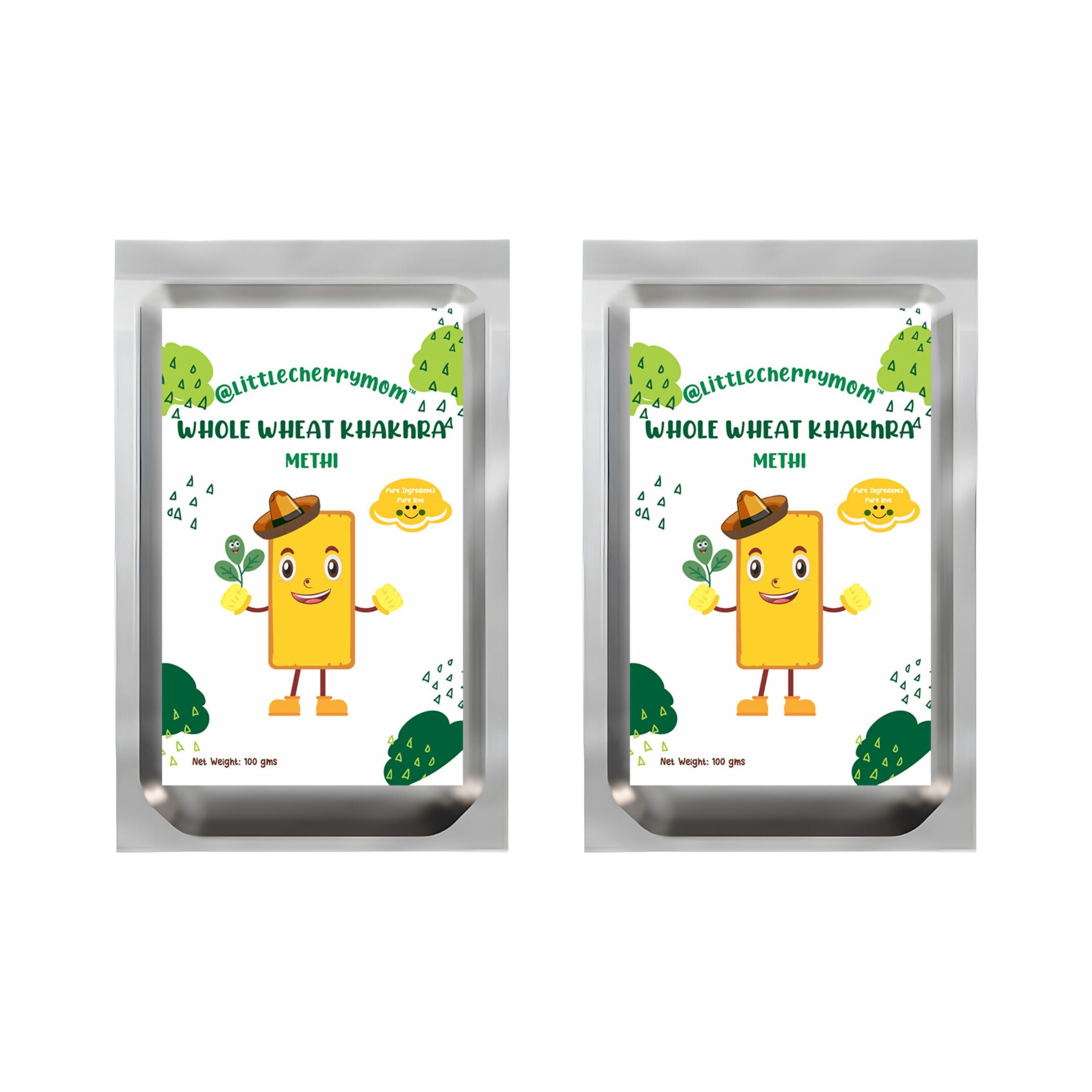 Littlecherrymom Whole Wheat Khakhra – Methi - Distacart